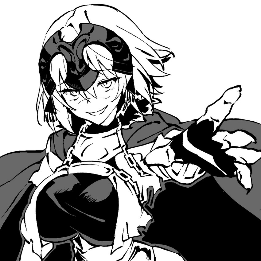 jeanne d'arc alter (fate and 1 more) drawn by poriuretan