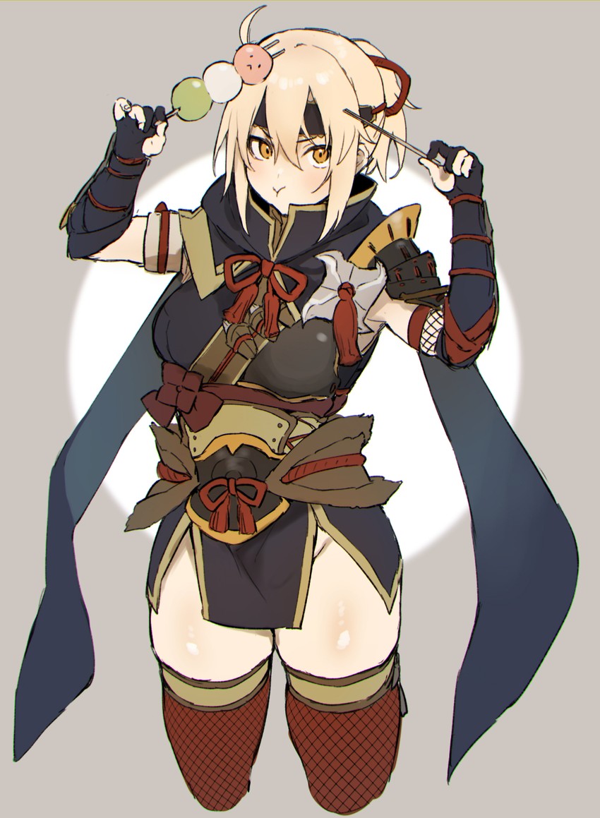 okita souji (fate and 3 more) drawn by danimaru