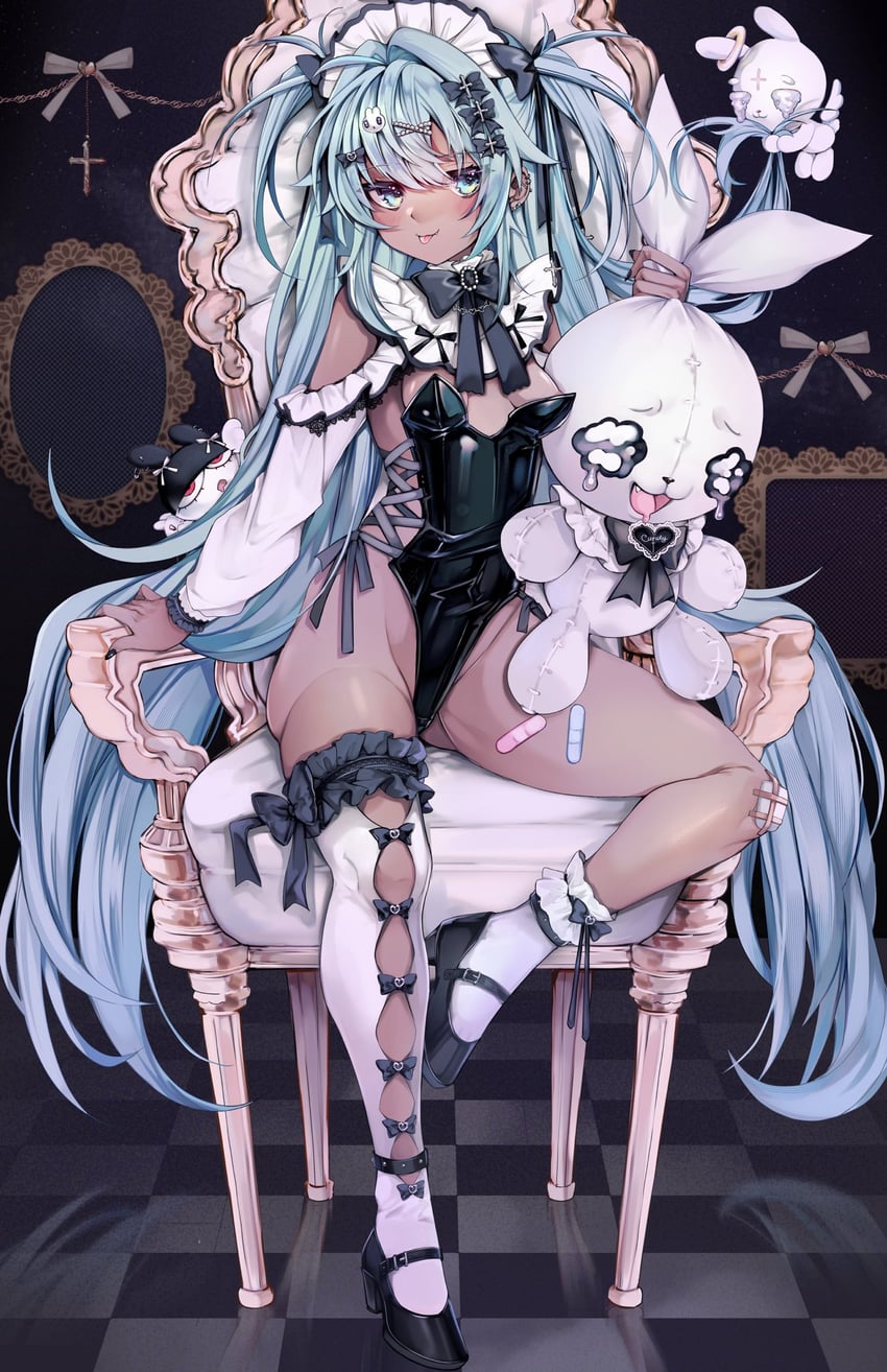 mimitchi (original and 1 more) drawn by ecchibeef