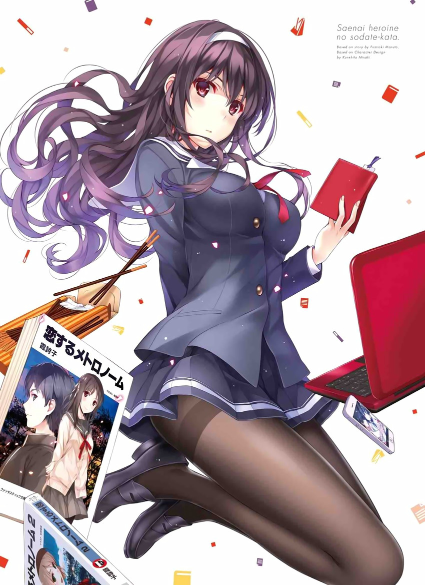 kasumigaoka utaha (saenai heroine no sodatekata) drawn by misaki_kurehito