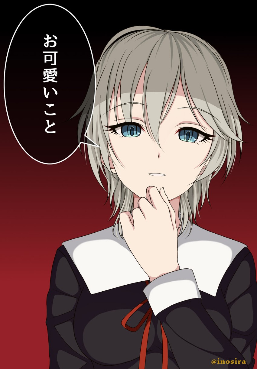 anastasia (idolmaster and 2 more) drawn by inoshira