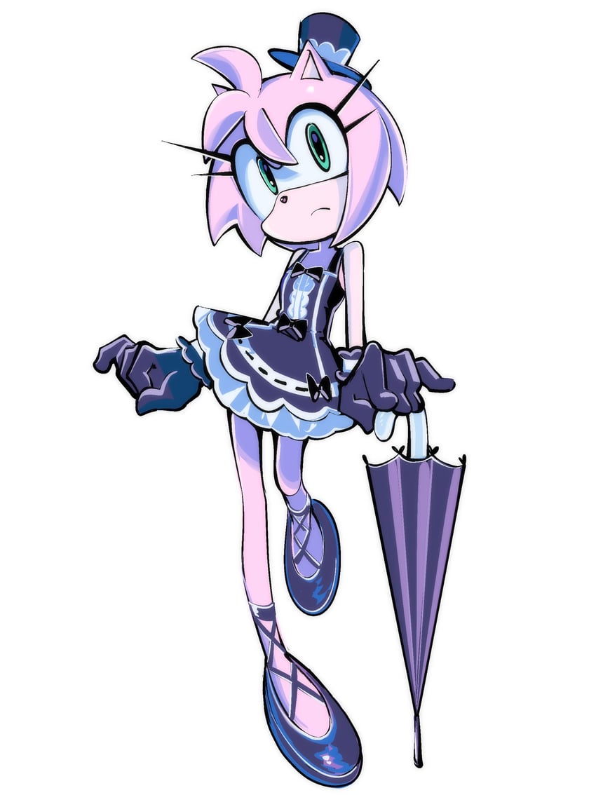 amy rose (sonic and 1 more) drawn by 35_neul