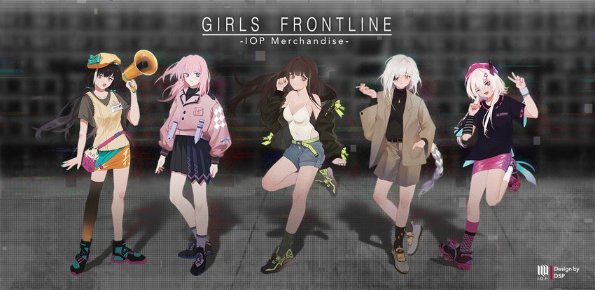 m4a1, m4 sopmod ii, st ar-15, ro635, m16a1, and 1 more (girls' frontline) drawn by dsp0355