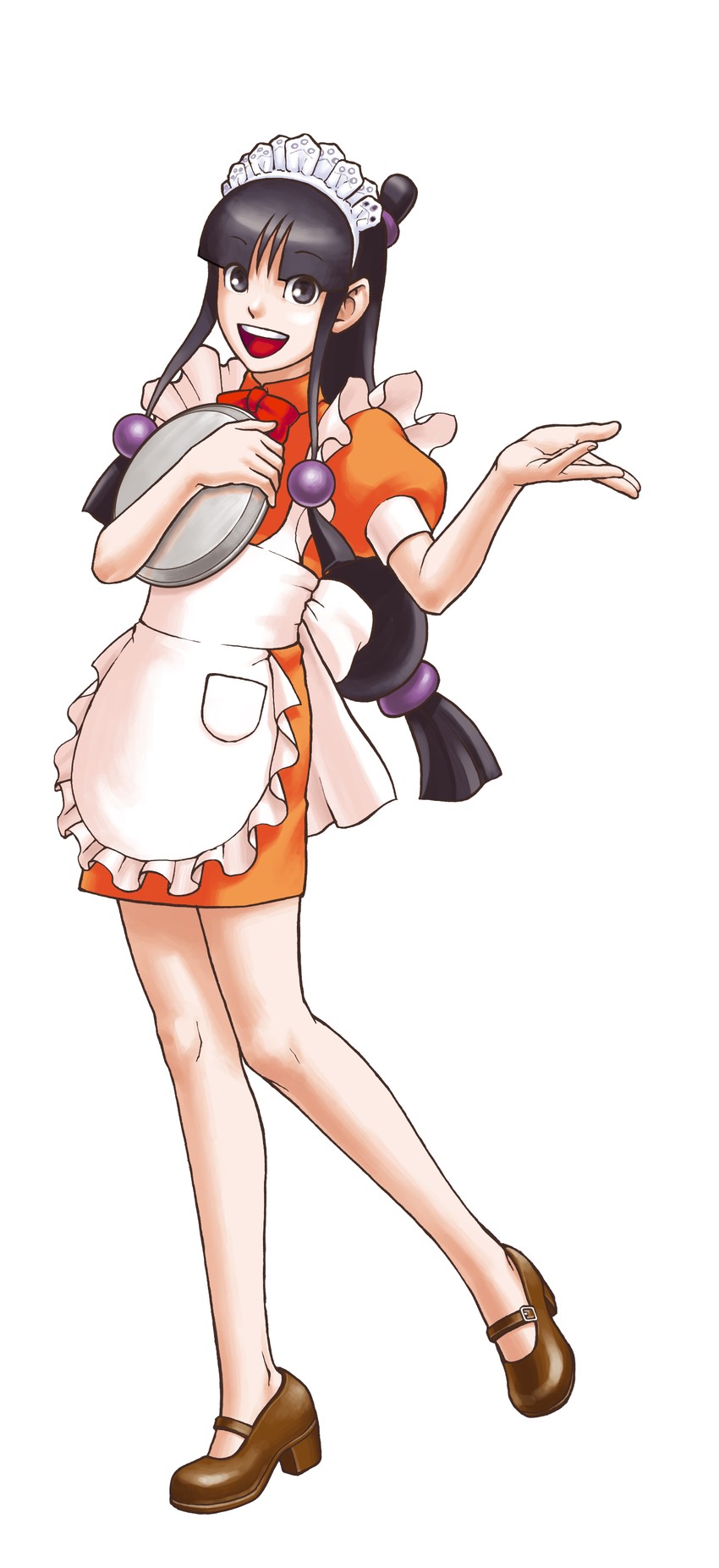 maya fey (ace attorney and 1 more) drawn by edaki_shin'ya