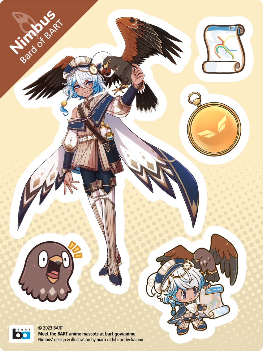 nimbus (bay area rapid transit) drawn by kaiami and niaro