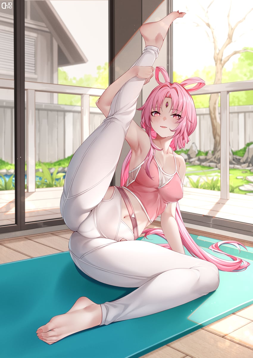 fu xuan (honkai and 1 more) drawn by d._joko