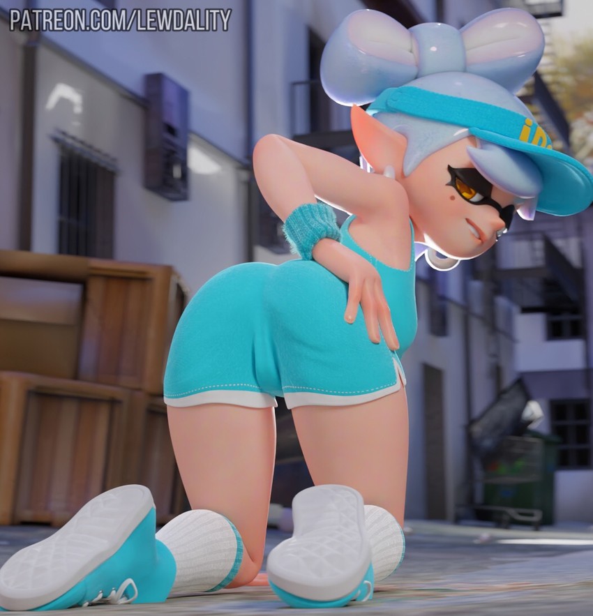 marie (splatoon) drawn by lewdality