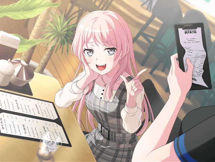 chihaya anon and shiina taki (bang dream! and 1 more)