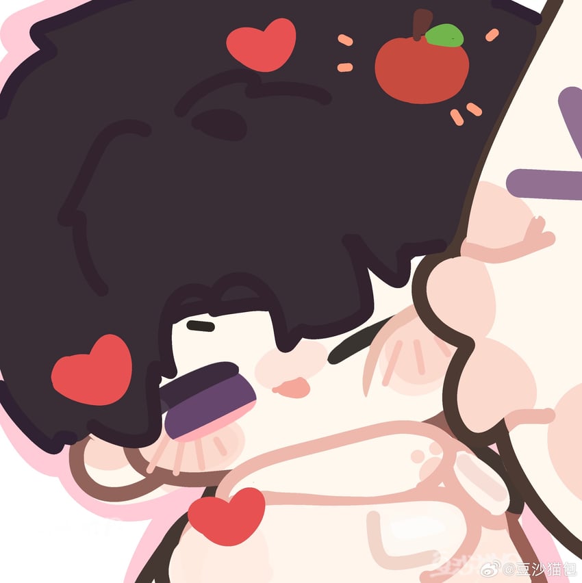 protagonist and caleb (love and deepspace) drawn by baobaobaobaobaobaobaoyu