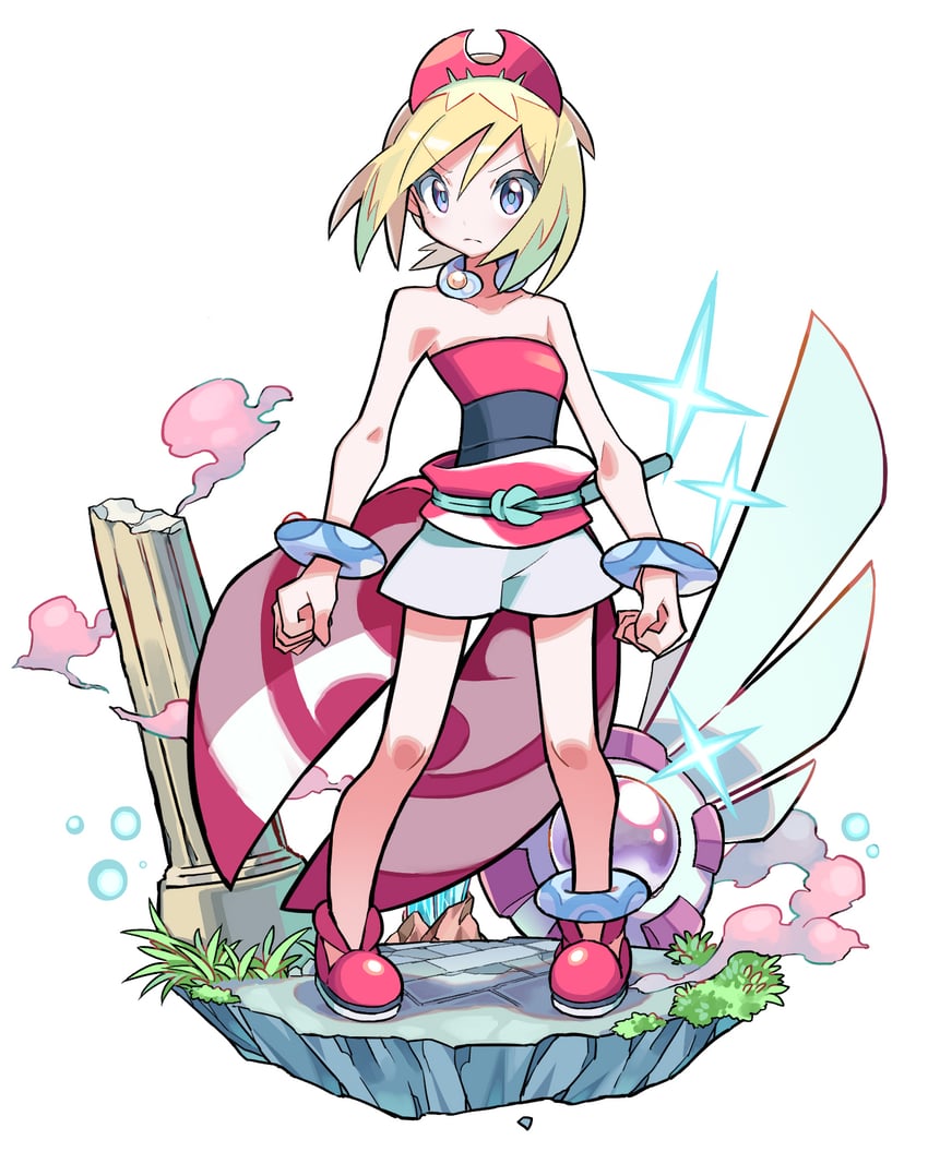 irida and palkia (pokemon and 1 more) drawn by hyou_(hyouga617)