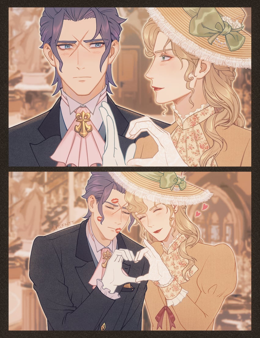 barok van zieks and herlock sholmes (ace attorney and 1 more) drawn by kaze_(yznyttdgs)
