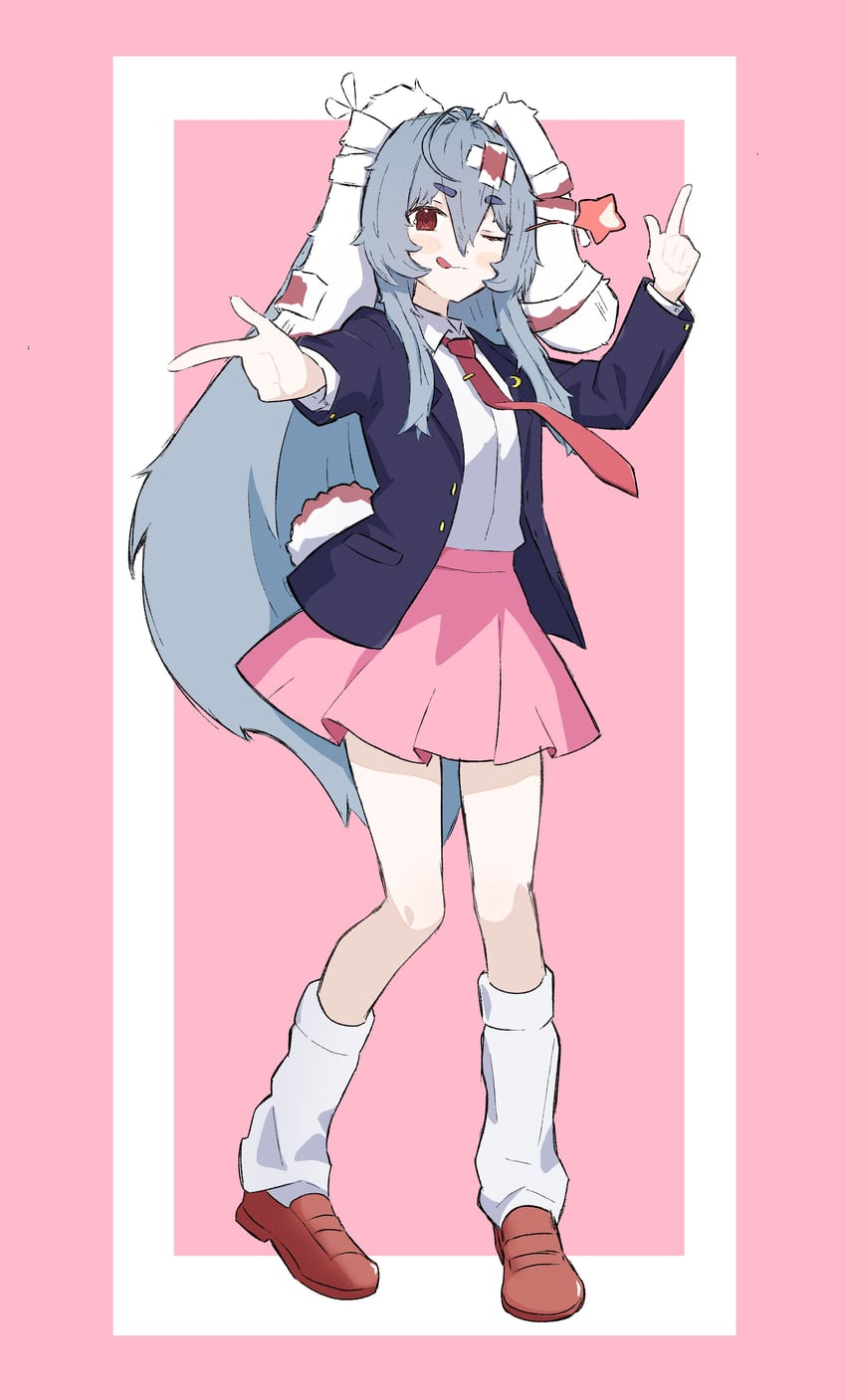 reisen udongein inaba and para (indie virtual youtuber) drawn by noiriririri