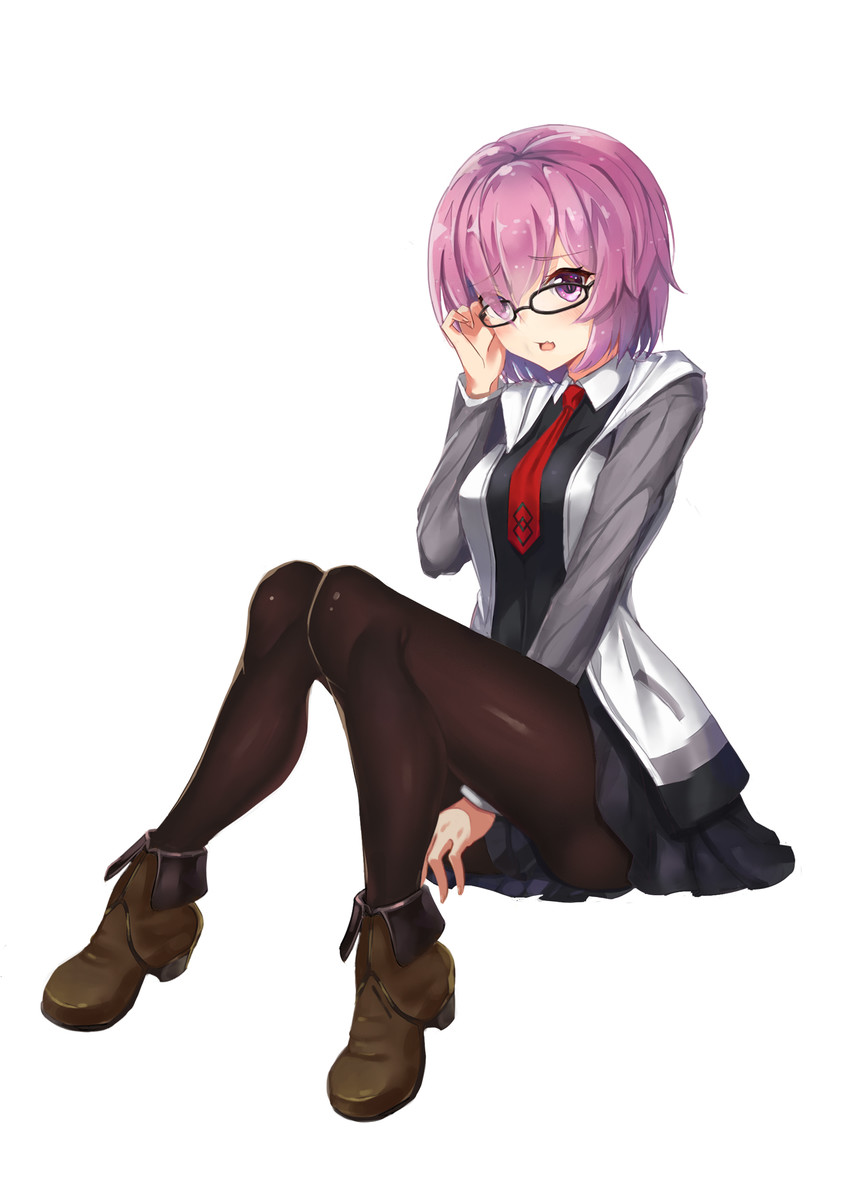 mash kyrielight (fate and 1 more) drawn by bencao_gangmu_(anquan_sy)