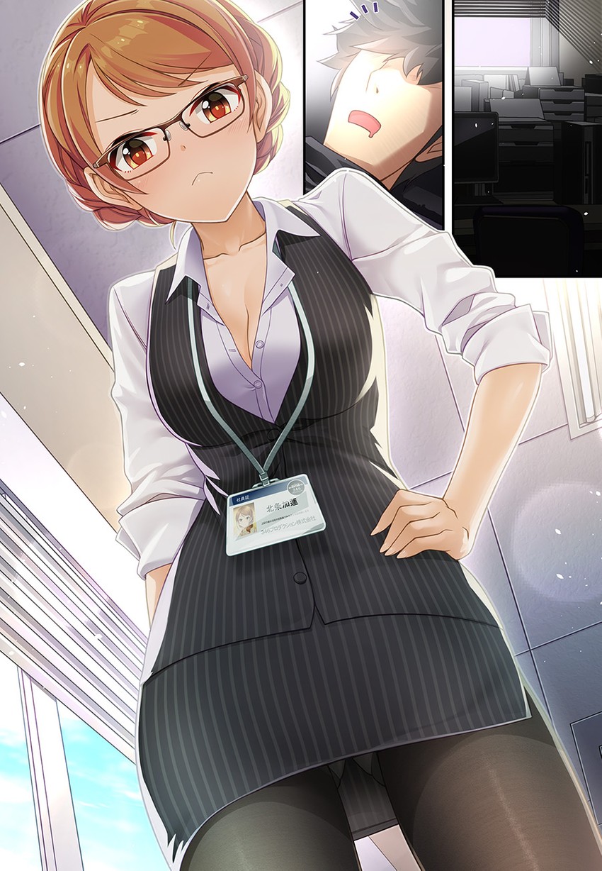 hojo karen (idolmaster and 1 more) drawn by mk_(mod0)
