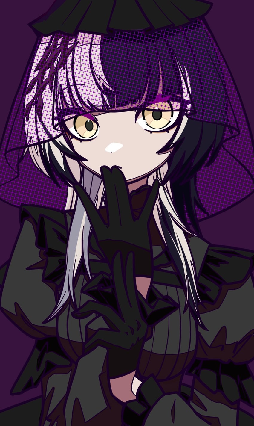 shiori novella (hololive and 1 more) drawn by yuvur1