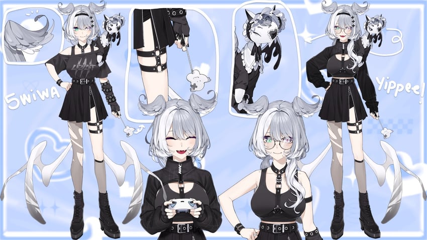 elira pendora and pikl (nijisanji and 1 more) drawn by kamameshi_gougoumaru