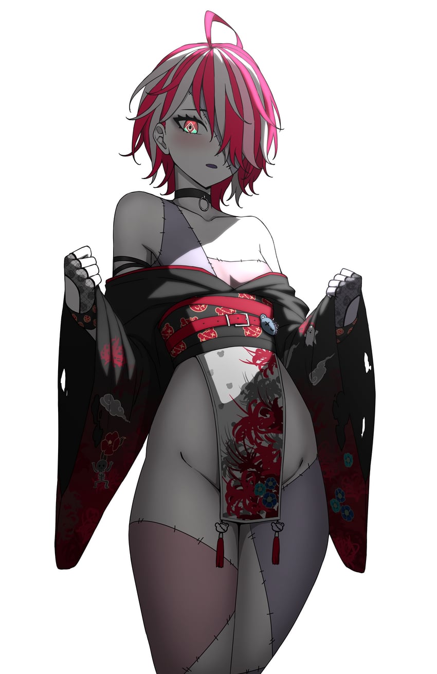 kureiji ollie (hololive and 1 more) drawn by daydarion