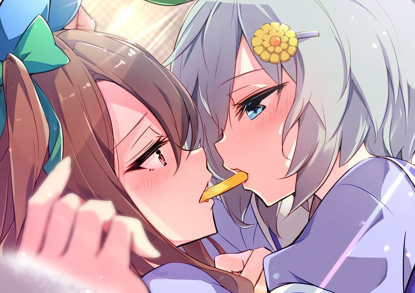 king halo and seiun sky (umamusume) drawn by neko_senshi