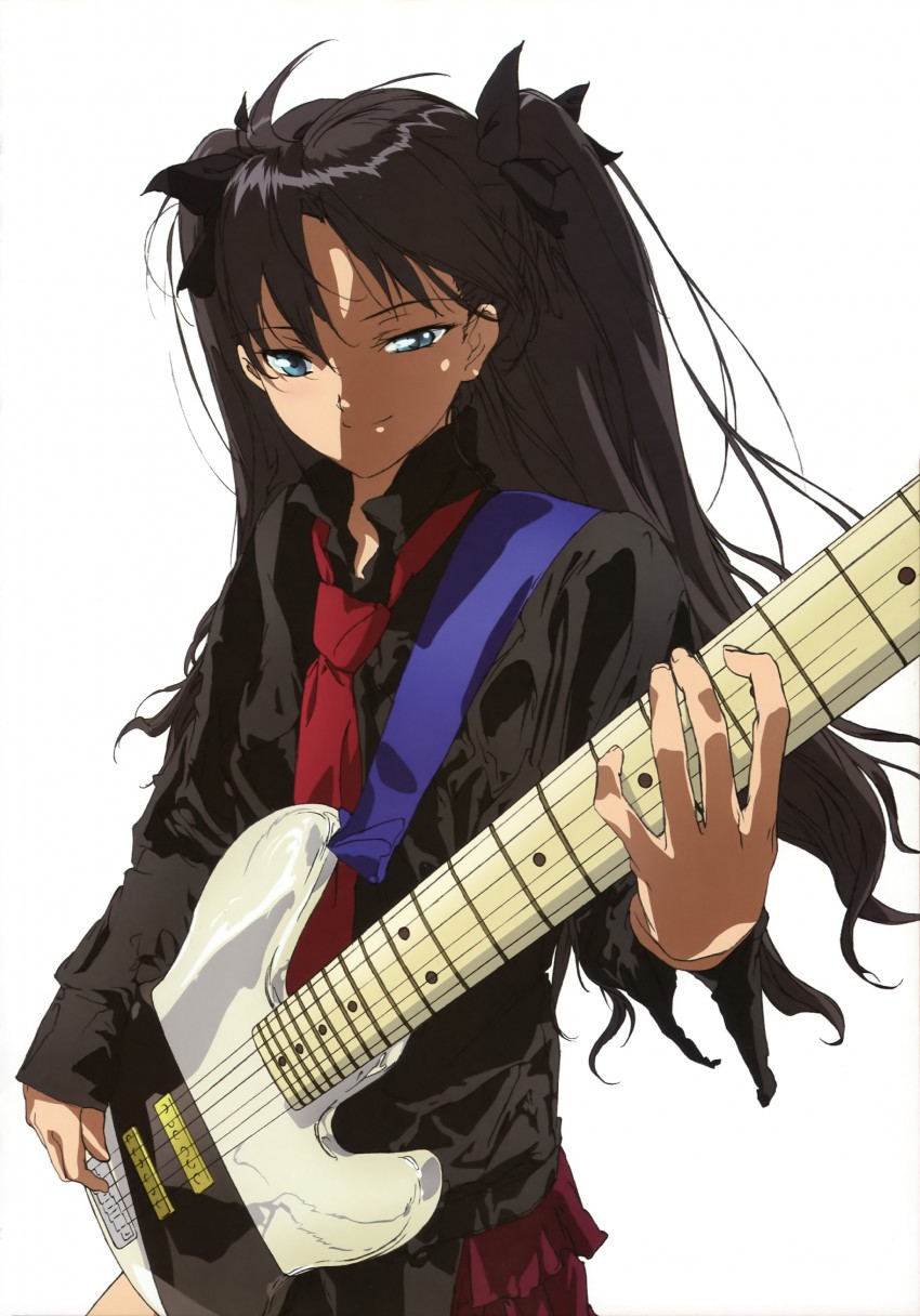 tohsaka rin (fate and 1 more) drawn by kuwana_ikuo