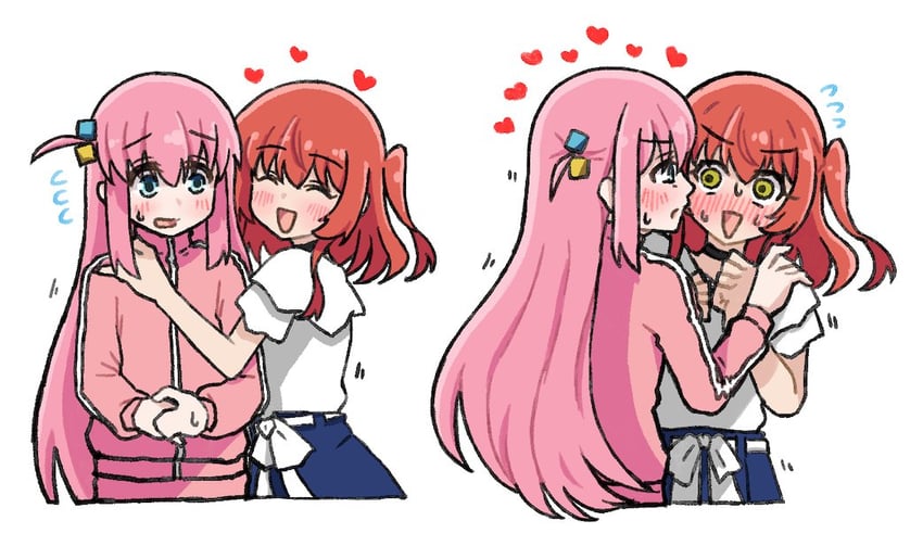 gotoh hitori and kita ikuyo (bocchi the rock!) drawn by tsw74194938