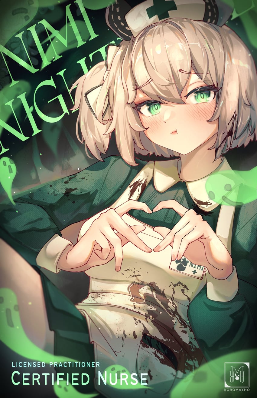 nimi nightmare and naplings (indie virtual youtuber) drawn by koromay_ho