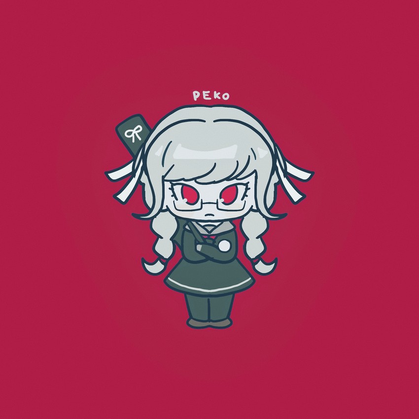 pekoyama peko (danganronpa and 1 more) drawn by akiko_141