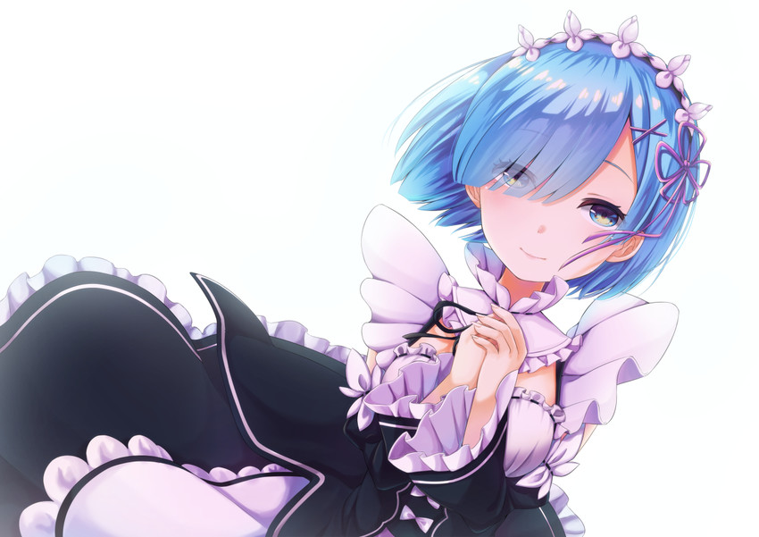 rem (re:zero kara hajimeru isekai seikatsu) drawn by maguro_(guromaguro)