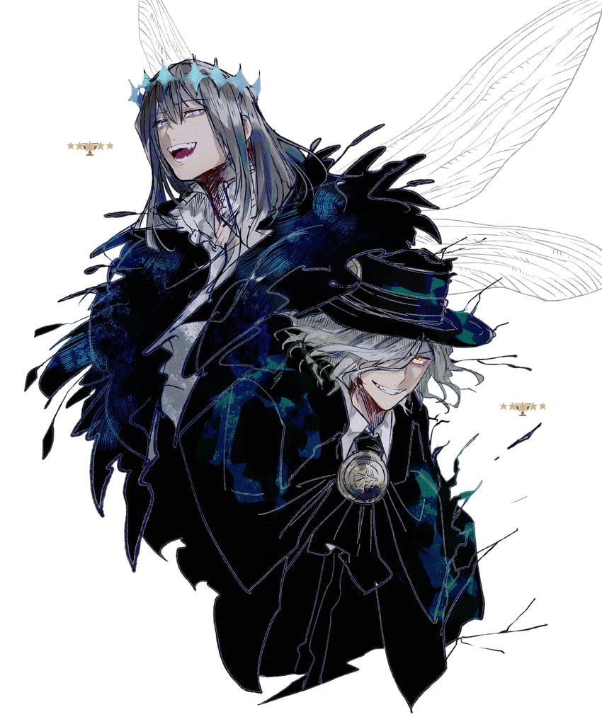 oberon and edmond dantes (fate and 1 more) drawn by u_5ham0