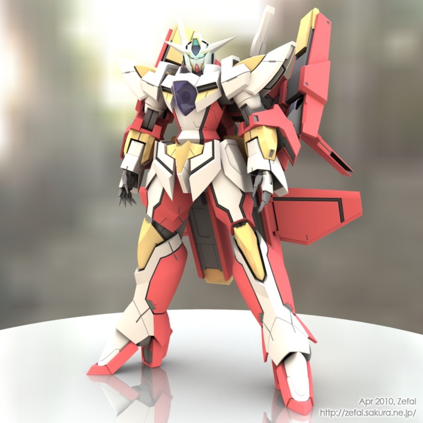 gundam reborn origin (gundam and 1 more) drawn by zefai