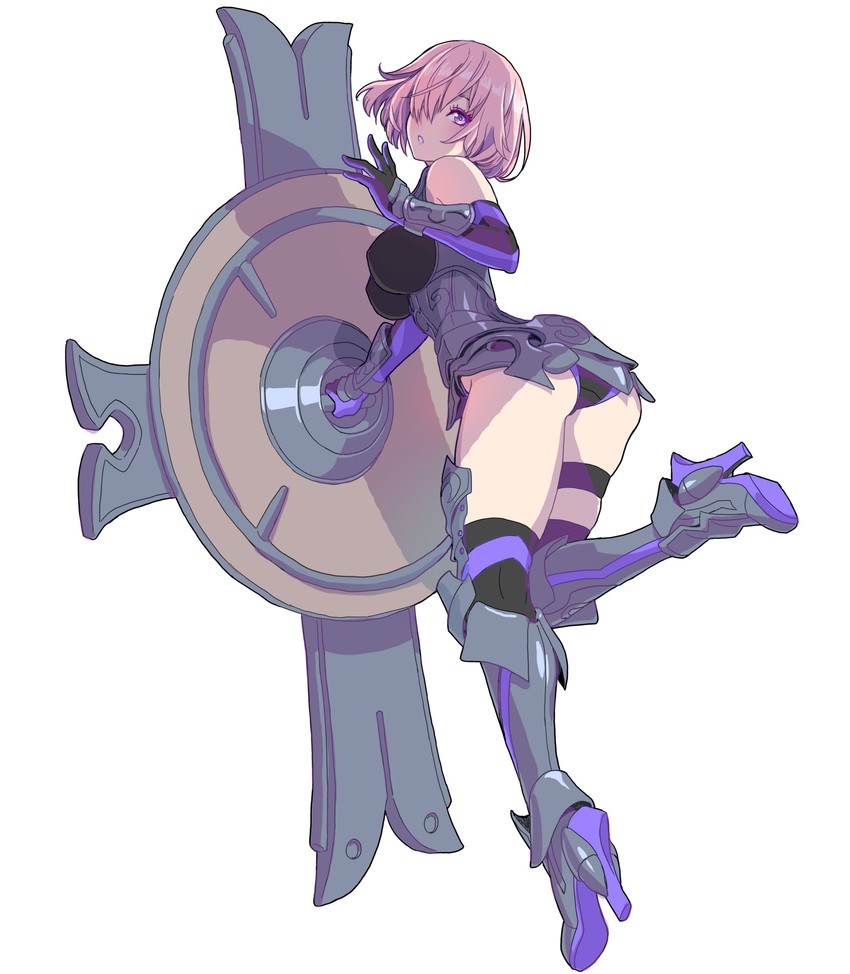 mash kyrielight (fate and 1 more) drawn by yamashita_shun'ya