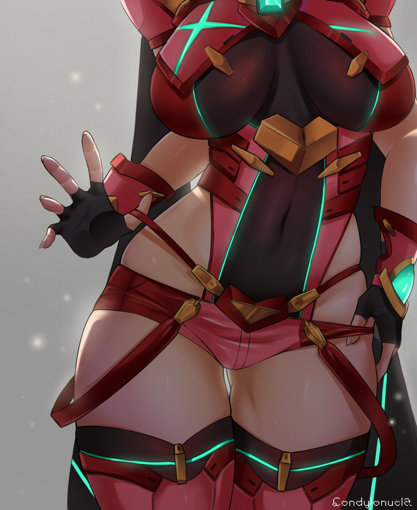 pyra (xenoblade chronicles and 1 more) drawn by condylonucla