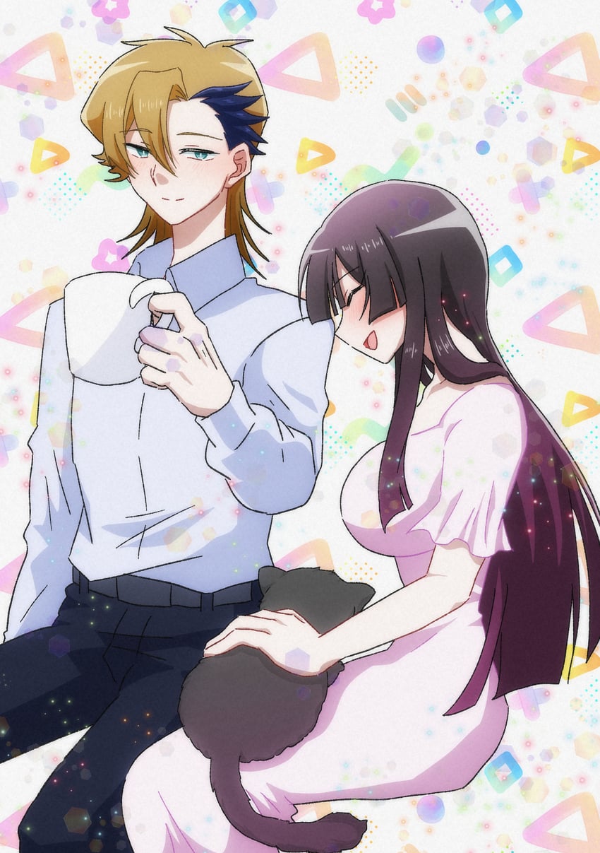 sumeragi sakuya and ash phoenix (code geass: dakkan no roze) drawn by masaomin