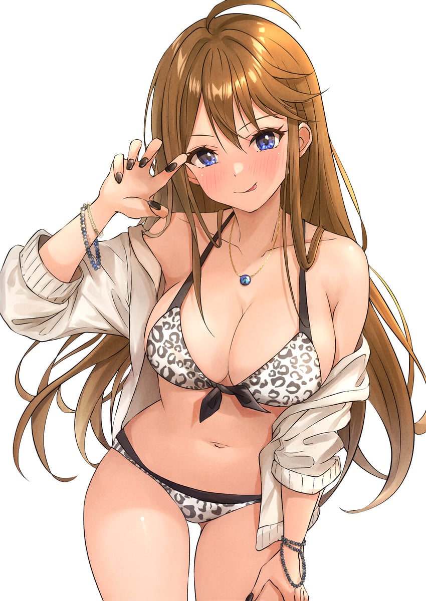 tokoro megumi (idolmaster and 2 more) drawn by b1ack_illust
