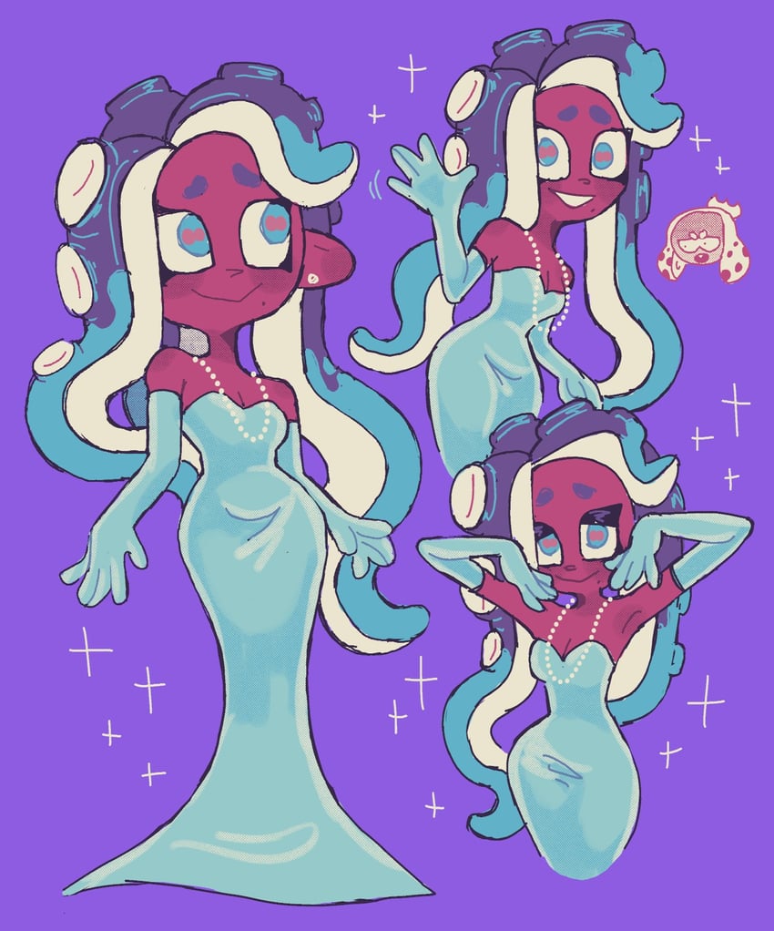 marina and pearl (splatoon and 1 more) drawn by rattanwhip