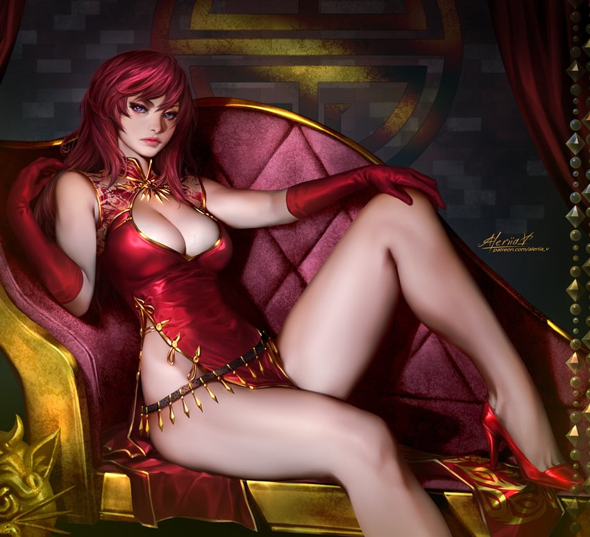 niao sun (shenmue and 1 more) drawn by aleriia_v