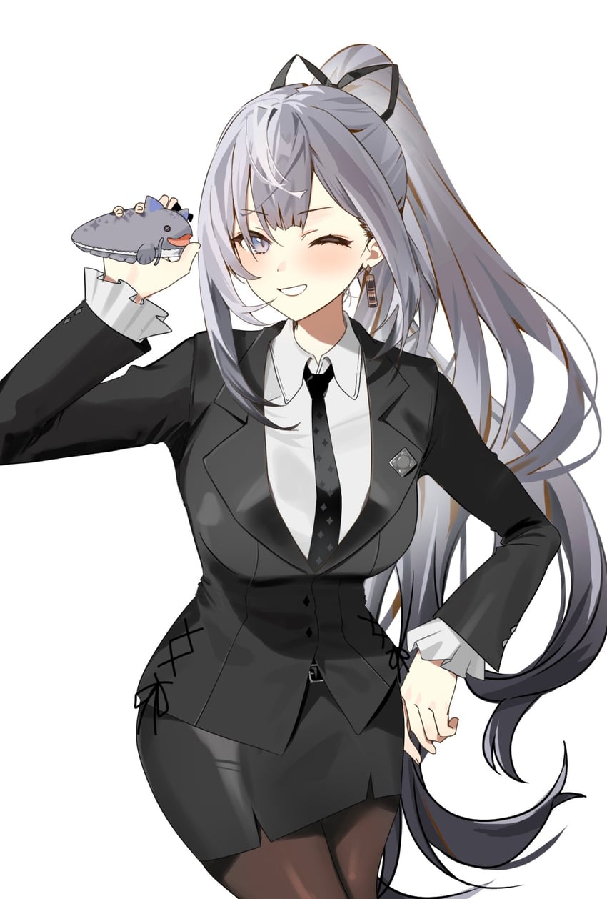 vestia zeta (hololive and 1 more) drawn by hievasp