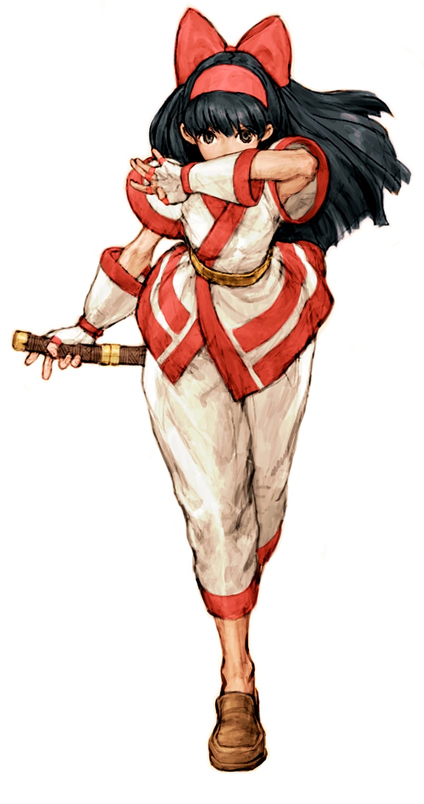 nakoruru (samurai spirits and 1 more) drawn by nishimura_kinu