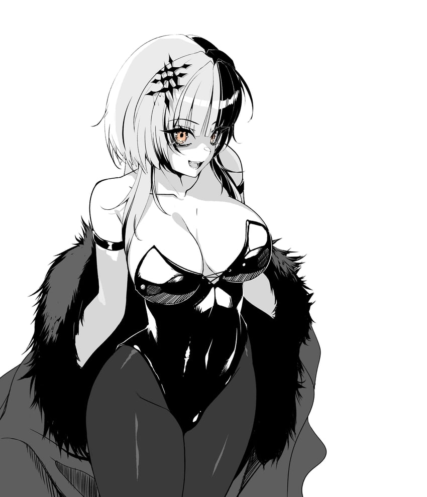 shiori novella (hololive and 1 more) drawn by porougon
