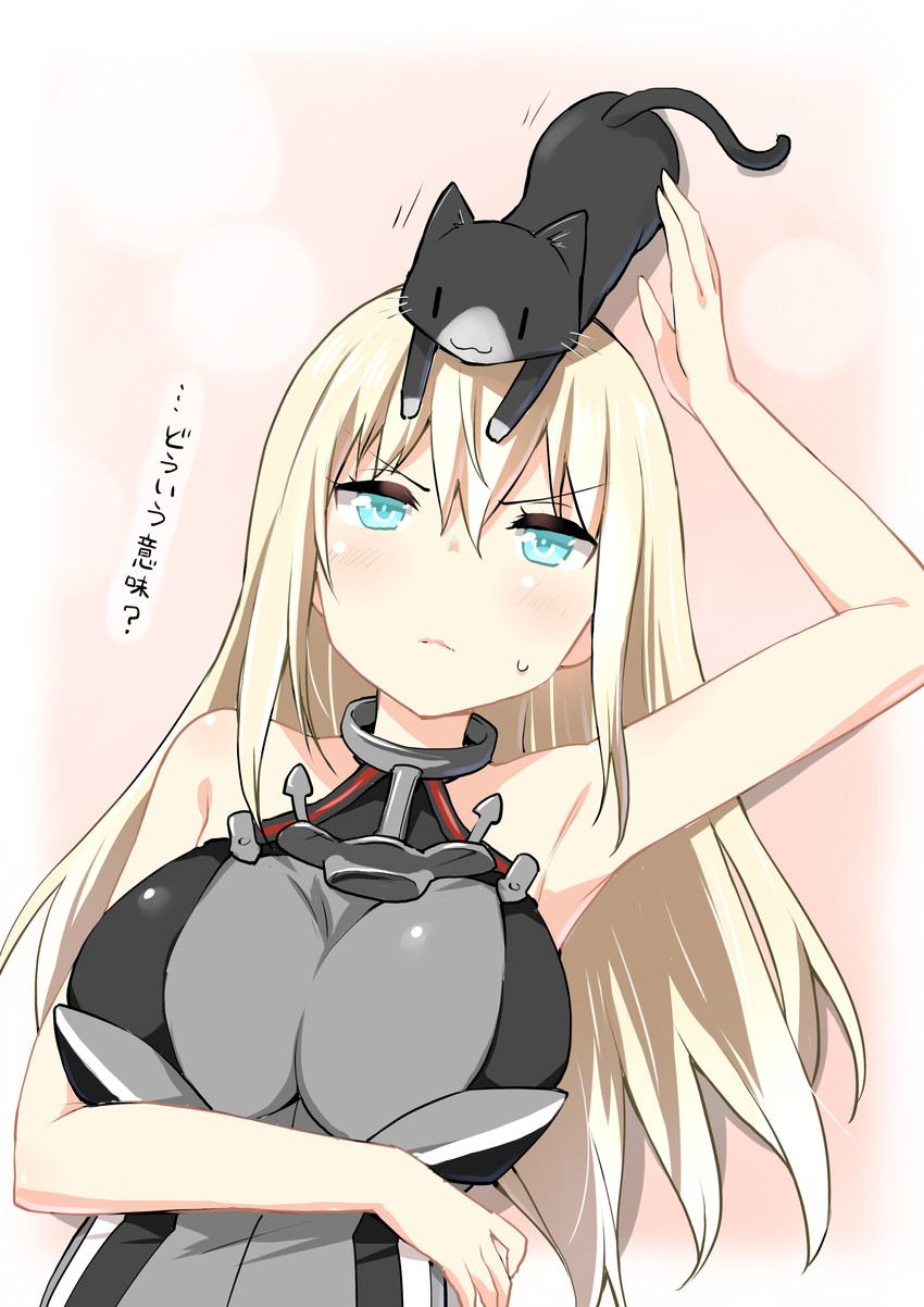 bismarck and unsinkable sam (kantai collection) drawn by ryuki_(ryukisukune)