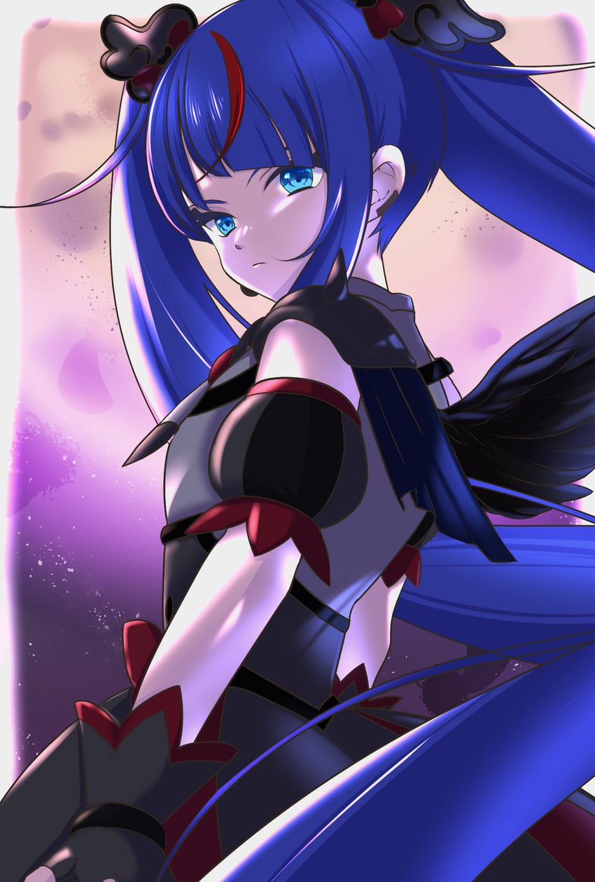 sora harewataru and cure sky (precure and 1 more) drawn by kasakasako