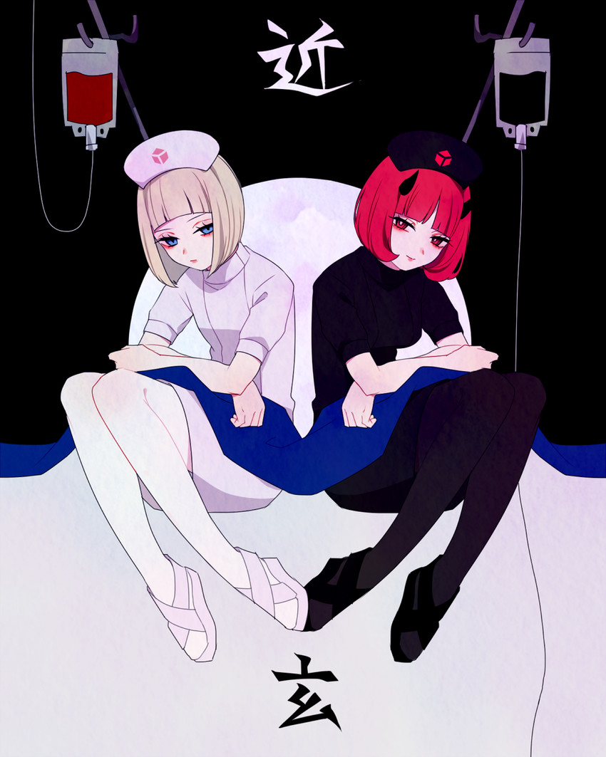 hiyami aki and mira (world trigger) drawn by tsukumo_kaname
