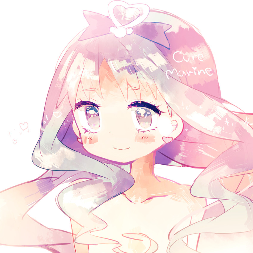 kurumi erika and cure marine (precure and 1 more) drawn by yuucho_(cololal)
