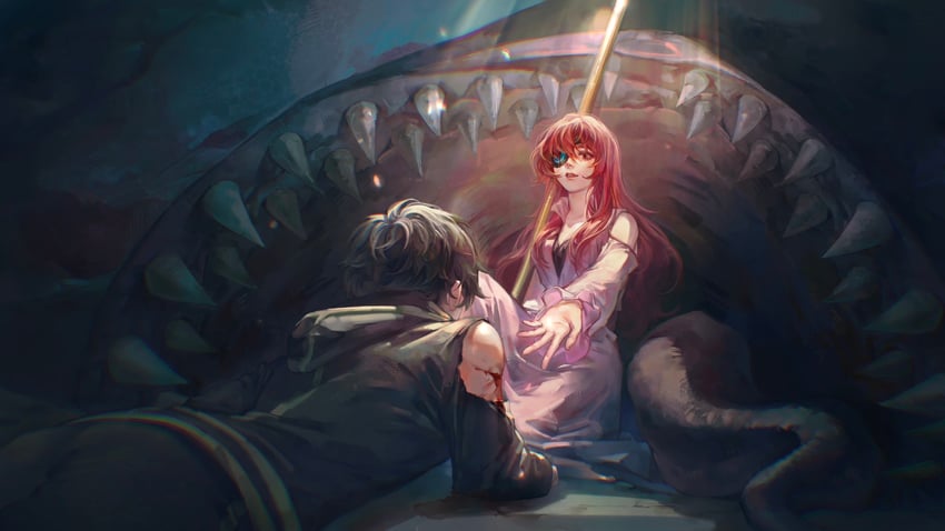 twenty-fifth bam and hwa ryun (tower of god) drawn by shancunyinian