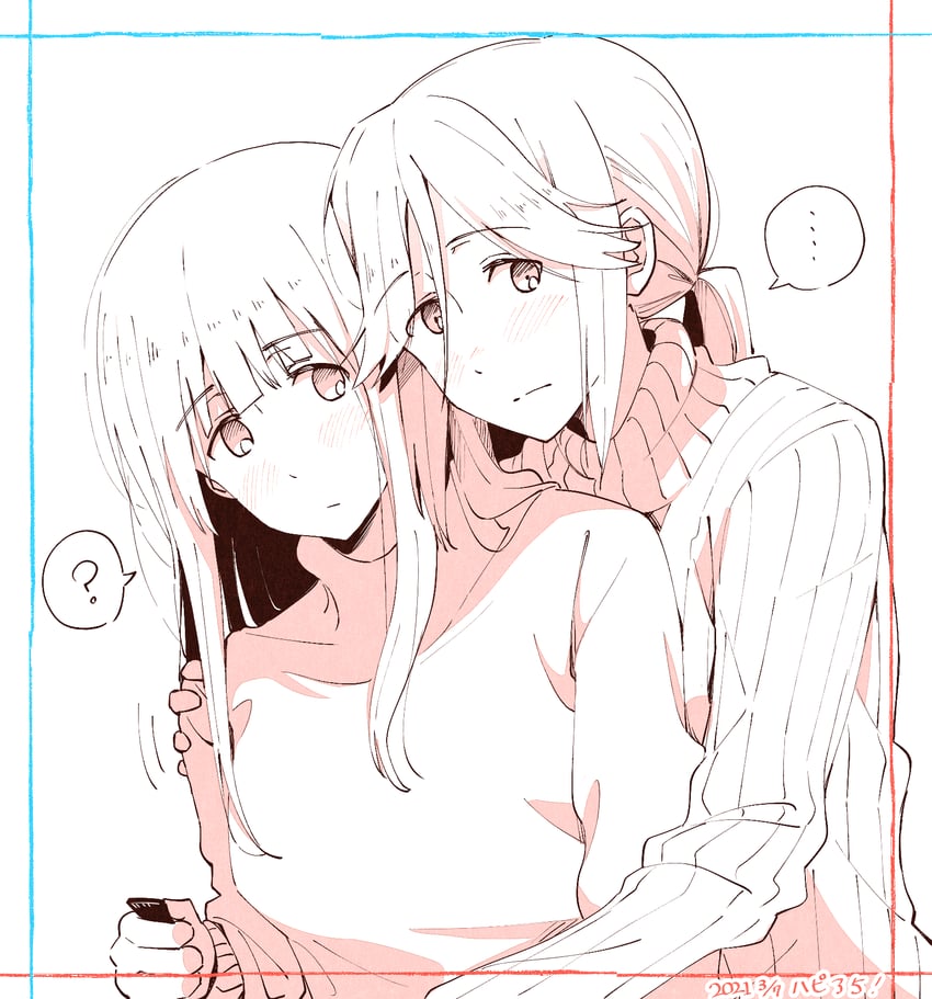 yoroizuka mizore and kasaki nozomi (hibike! euphonium and 1 more) drawn by sawara65