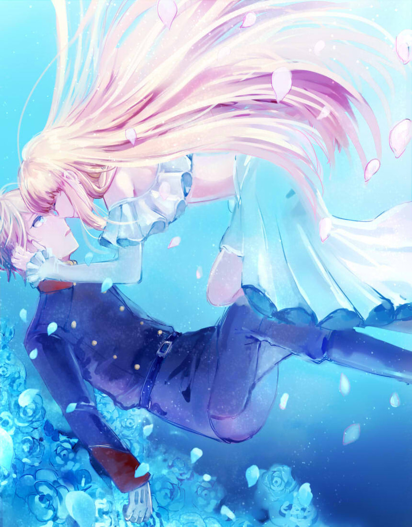 slaine troyard and asseylum vers allusia (aldnoah.zero) drawn by min_(boc91025)