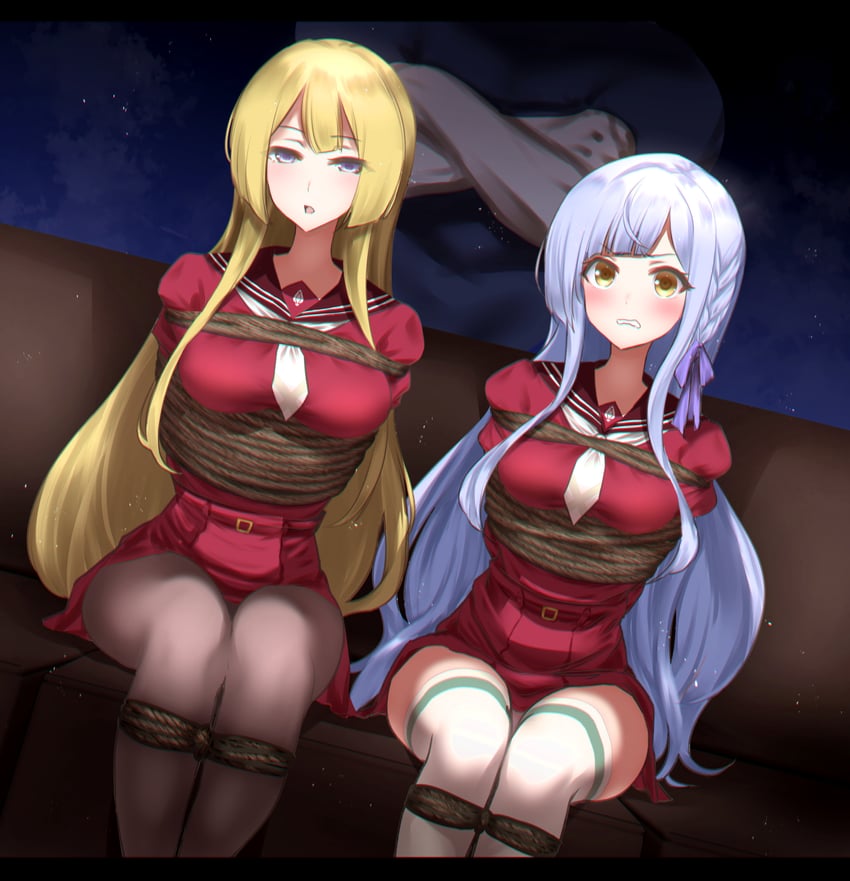 kon kanaho and miyagawa takane (assault lily) drawn by wotohachi