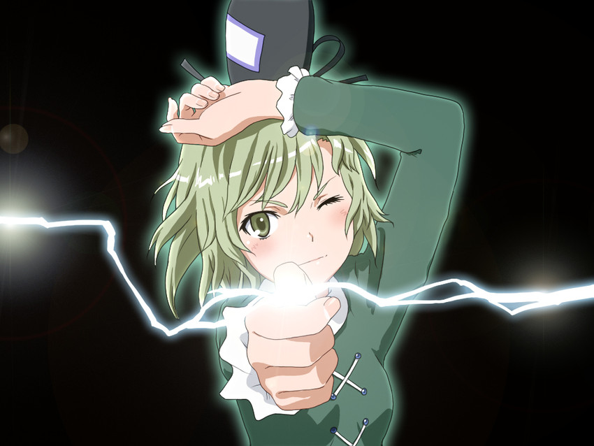 misaka mikoto and soga no tojiko (touhou and 2 more) drawn by shirosato