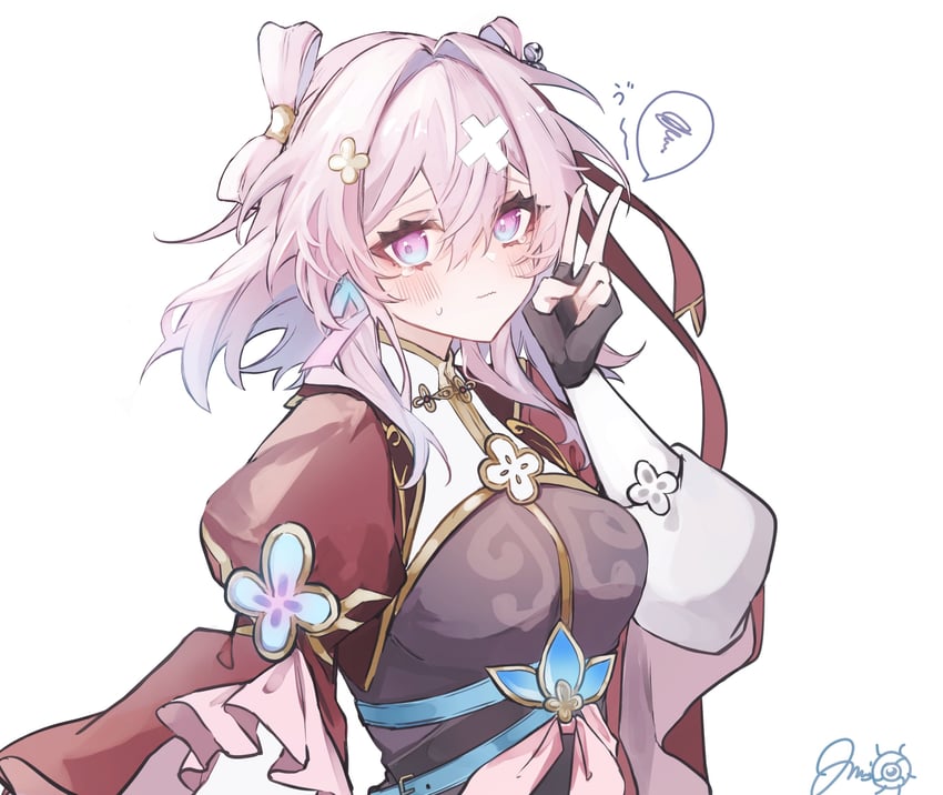 march 7th (honkai and 1 more) drawn by miss_itata