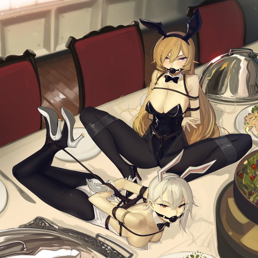 nakiri erina and nakiri alice (shokugeki no souma) drawn by cad_(caddo)