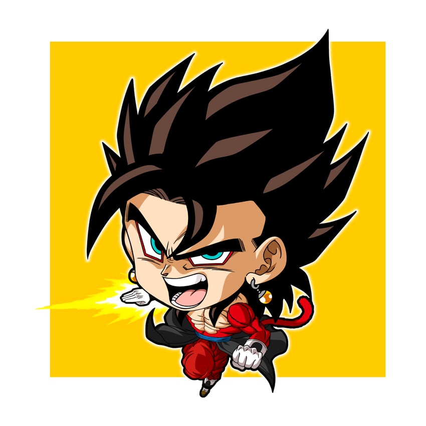 vegetto (dragon ball and 1 more) drawn by qcumber_illust